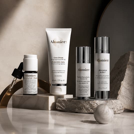 AlumierMD skincare products